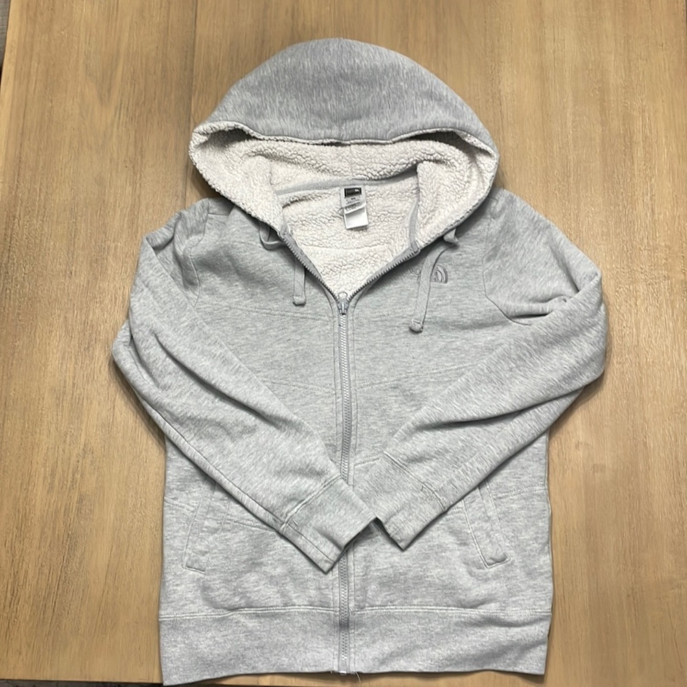 North Face Sweatshirt Zip Up